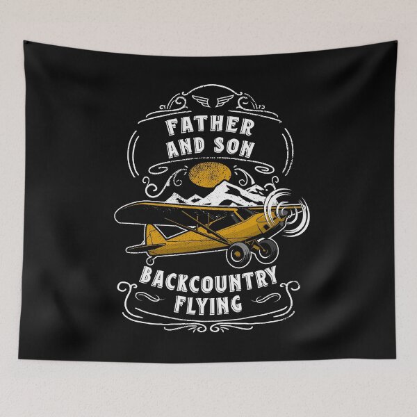 Item preview, Father and Son Backcountry Flying designed and sold by Uppercase Tees.