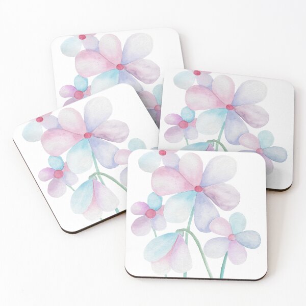 Item preview,  Watercolor bright beautiful flowers. Exclusive print designed and sold by Galina Lyapina.