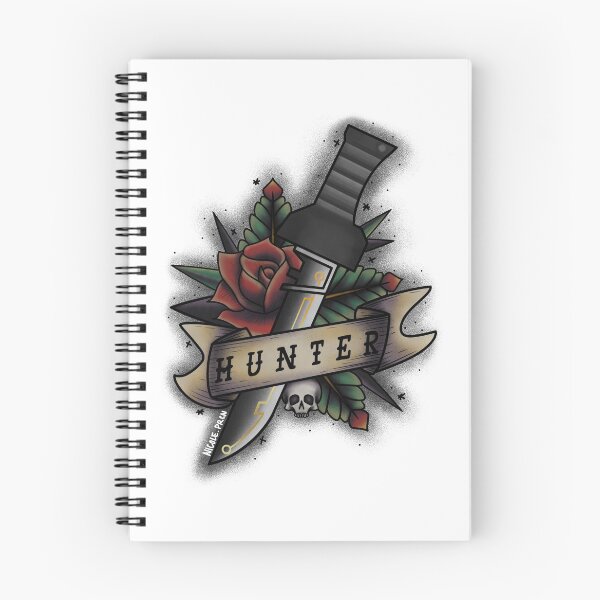 Item preview, BB Hunter Knife Tattoo (Version.1) designed and sold by nicoleprcn.