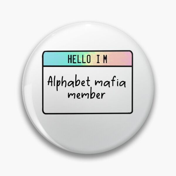 Item preview, Alphabet mafia name label designed and sold by LOZ709.