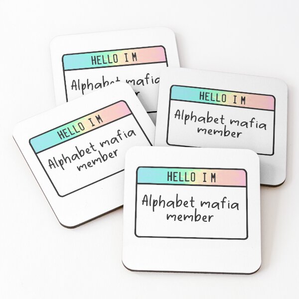 Item preview, Alphabet mafia name label designed and sold by LOZ709.