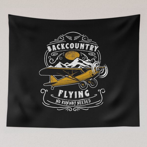 Item preview, Vintage STOL Bush Plane Backcountry Flying designed and sold by Uppercase Tees.