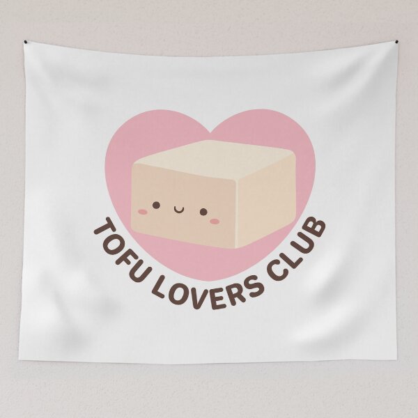 Item preview, Cute Tofu Lovers Club designed and sold by rustydoodle.