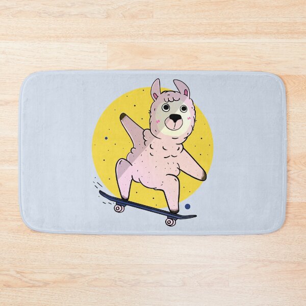 Item preview, Skate Llama designed and sold by Spacepaprika.