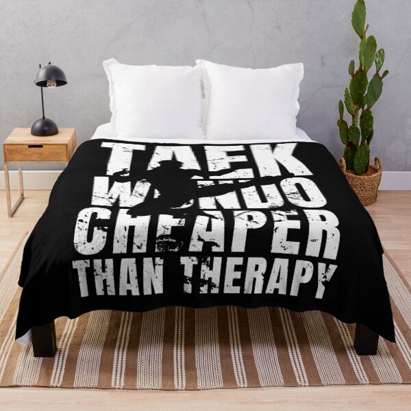 Item preview, Taekwondo Cheaper Than Therapy designed and sold by Crafty-Mornings.