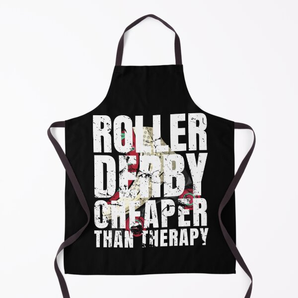 Item preview, Roller Derby Cheaper Than Therapy designed and sold by Crafty-Mornings.