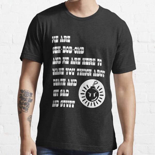 We Are Sex Bob Omb Scott Pilgrim Vs The World T Shirt For Sale By Nicohamilt Redbubble 4753