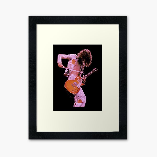Original - Pink Zeppelin Framed Art Print