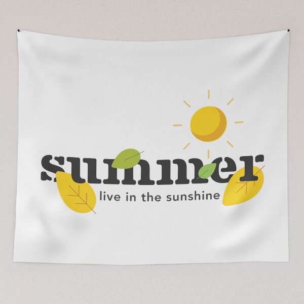 Item preview, Summer live in the sunshine  designed and sold by ns-dot-design.