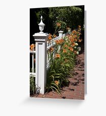 Tiger Lilies Greeting Card