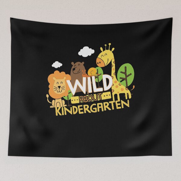 Item preview, Wild About Kindergarten Funny Preschool Zoo designed and sold by Dressed For  Duty.