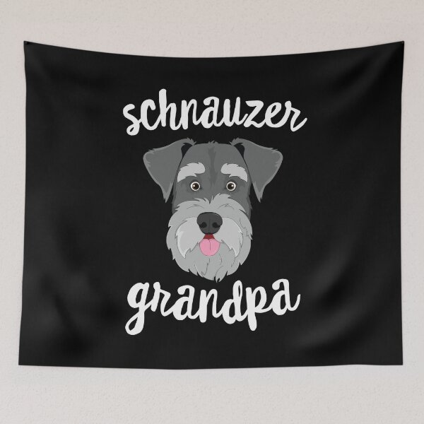 Item preview, Schnauzer Grandpa Pawpa Dog Grandparents Grand Paw designed and sold by 14thFloor.
