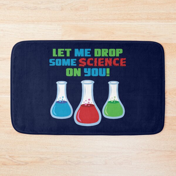 Item preview, Let Me Drop Some Science On You Flasks designed and sold by toxiferous.