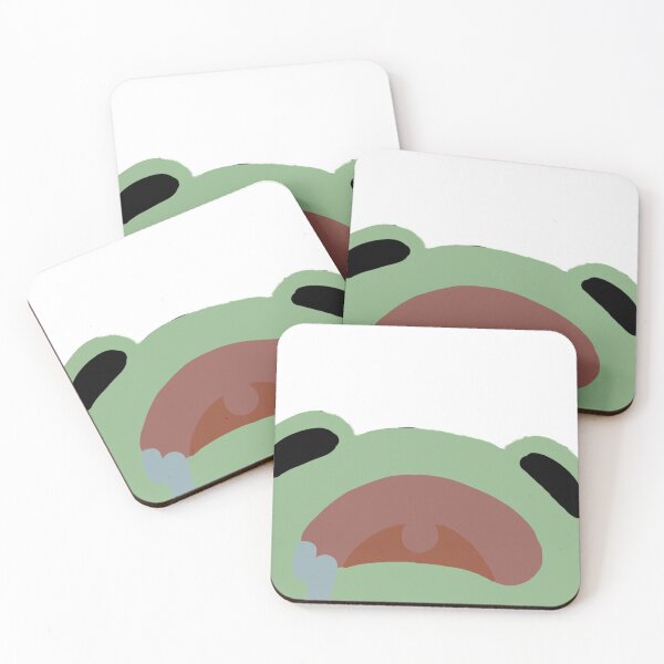 Item preview, sleepy frog designed and sold by Ky-Illustration.