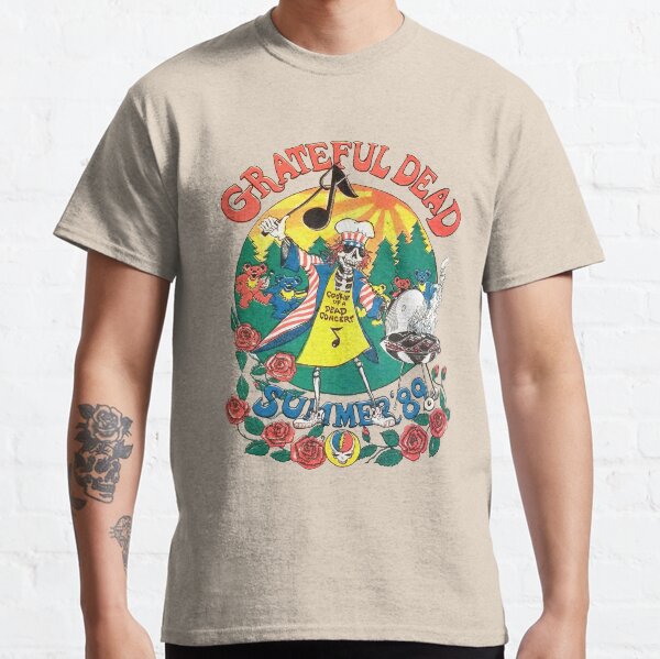 Vintage Rock Music Band, Summer Tour 1989, Rock And Roll Classic T-Shirt