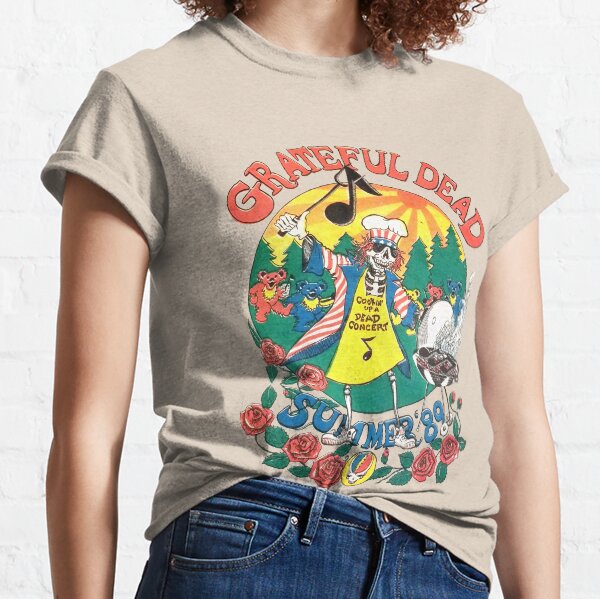 Vintage Rock Music Band, Summer Tour 1989, Rock And Roll Classic T-Shirt