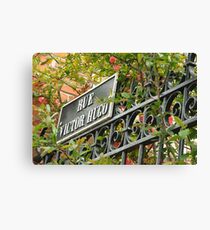 Avenue Victor Hugo Canvas Print