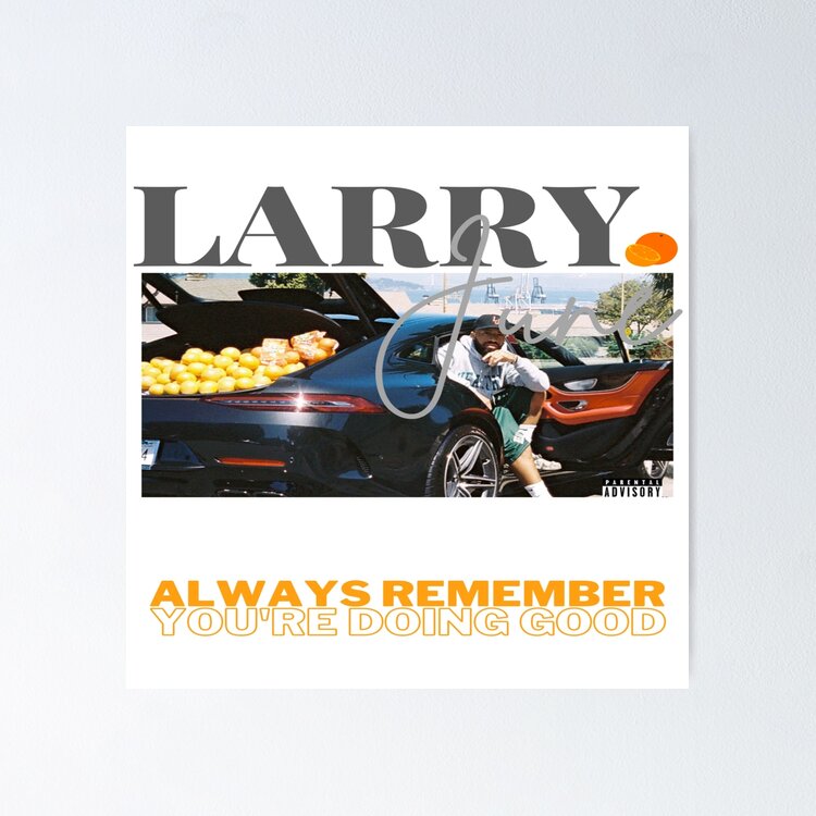 OUT THE TRUNK LARRY JUNE Sticker