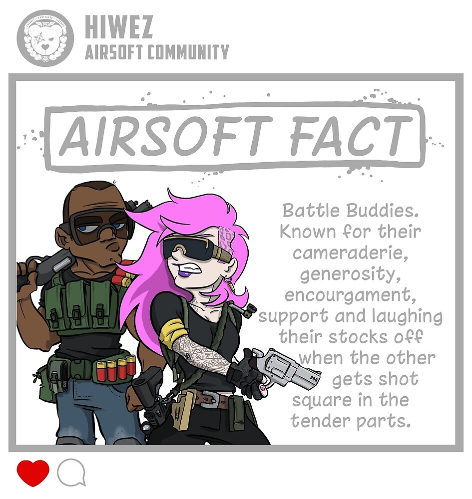 "Airsoft Facts 6" by hiwez Redbubble