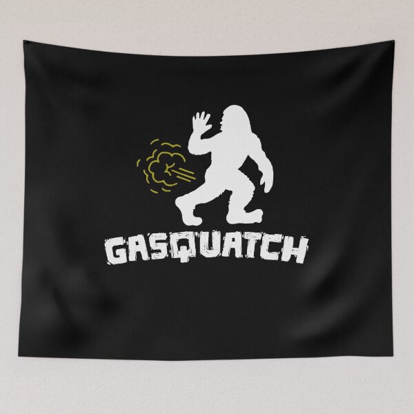 Item preview, Gasquatch Funny Bigfoot Farting Gassy Fart designed and sold by Dressed For  Duty.