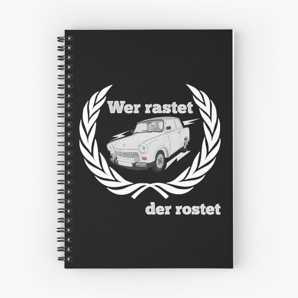 Item preview, If you rest, you rust - Trabi designed and sold by mabanda.