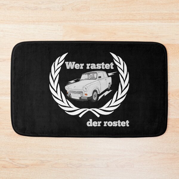 Item preview, If you rest, you rust - Trabi designed and sold by mabanda.
