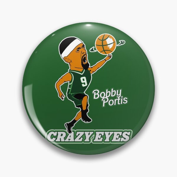 Item preview, Crazy Eyes Bobby Portis )( Milwaukee Bucks Fan Design designed and sold by acquiesce13.