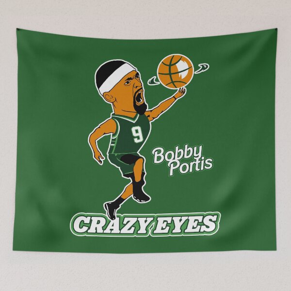 Item preview, Crazy Eyes Bobby Portis )( Milwaukee Bucks Fan Design designed and sold by acquiesce13.