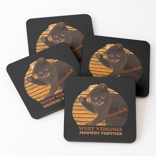Item preview, West Virginia Meowdy Partner designed and sold by ProArtzilla.