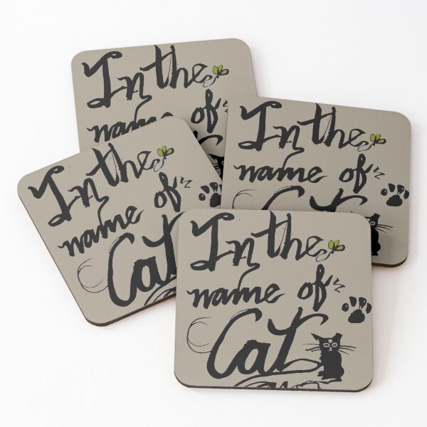 Item preview, In the name of cat designed and sold by manuelunsui.