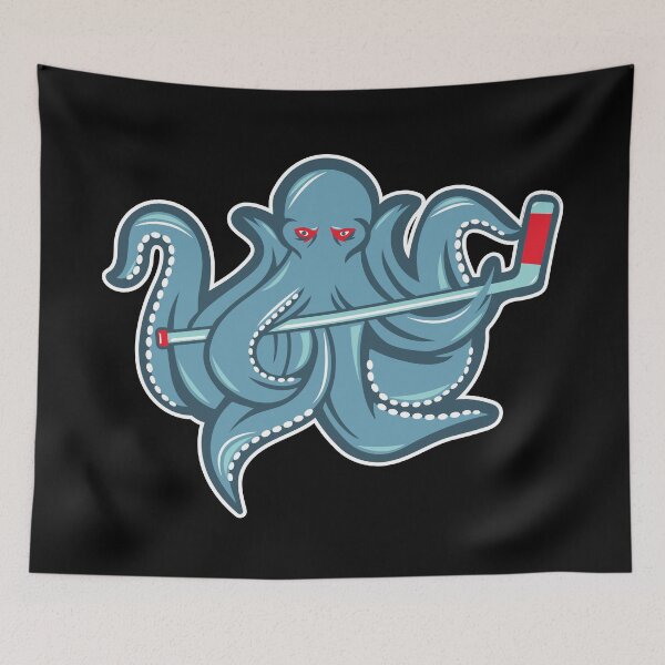 Item preview, Seattle - Hockey Sea Creature designed and sold by Eye on the Blueline.