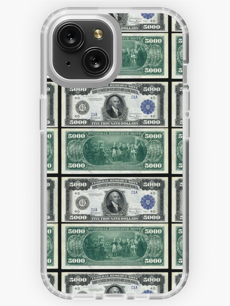 $5000 Bill (Series 1918, US) | iPad Case & Skin