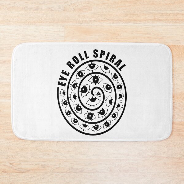 Item preview, Eye Roll Spiral Black Text designed and sold by artfulnotebook.
