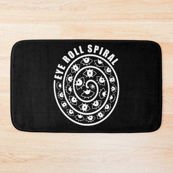 Item preview, Eye Roll Spiral White Text designed and sold by artfulnotebook.