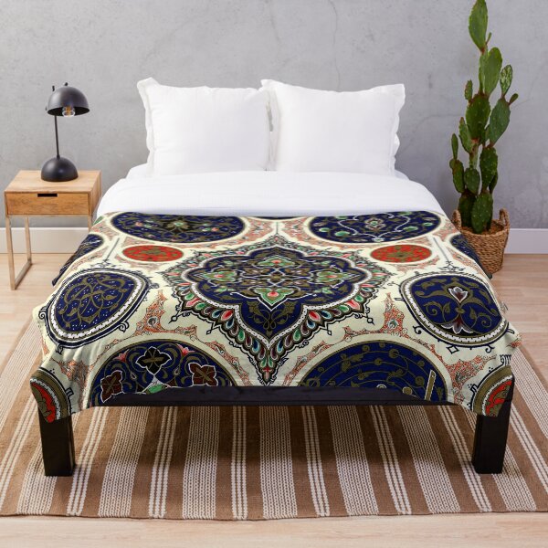 Item preview, Arabian Night Ceiling Pattern from L'ornement Polychrome by Albert Racinet designed and sold by nomnomi.