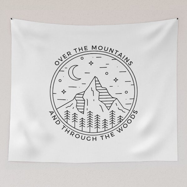 Item preview, Over the Mountains and Through the Woods designed and sold by salttocedar.