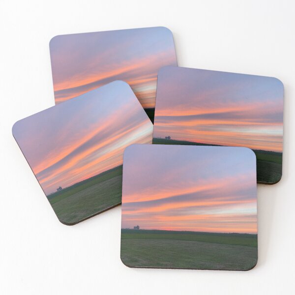 Country Sky Coasters (Set of 4)