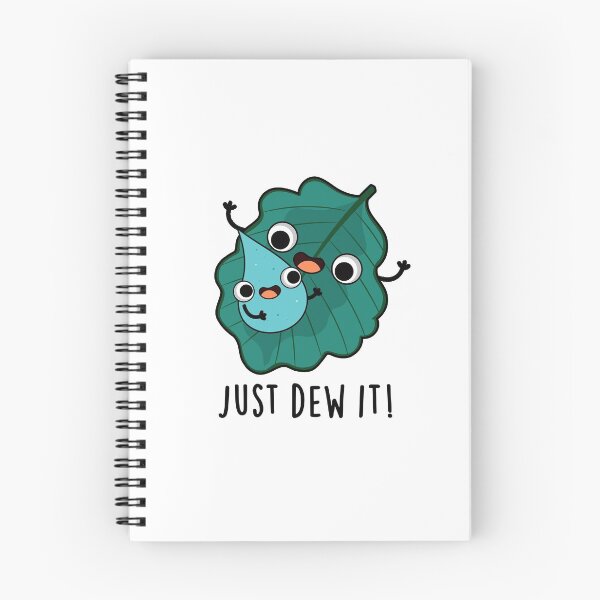 Item preview, Just Dew It Cute Weather Pun designed and sold by punnybone.