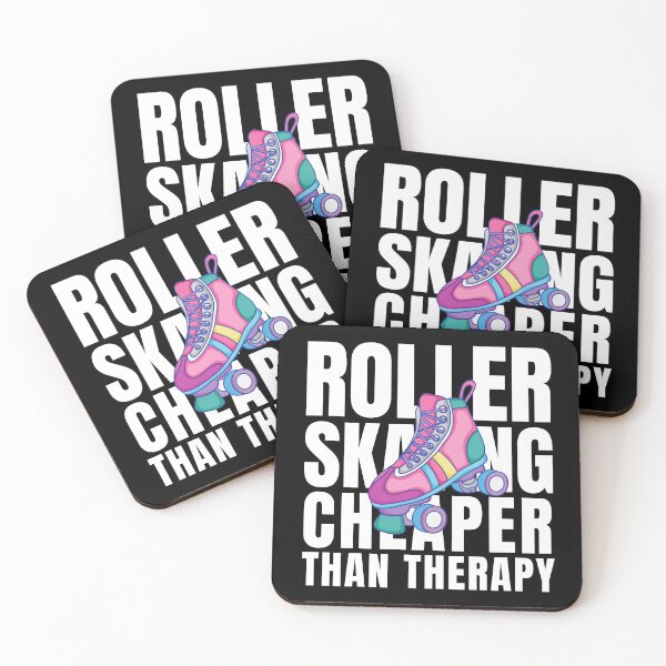 Item preview, Roller Skating Cheaper Than Therapy designed and sold by Crafty-Mornings.