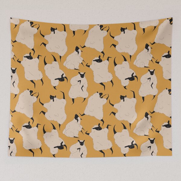 Item preview, Counting Sheep - Yellow designed and sold by franimals.