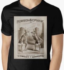Performing Arts Posters Robson Crane in Shakespeares Comedy of errors 0617 Men's V-Neck T-Shirt