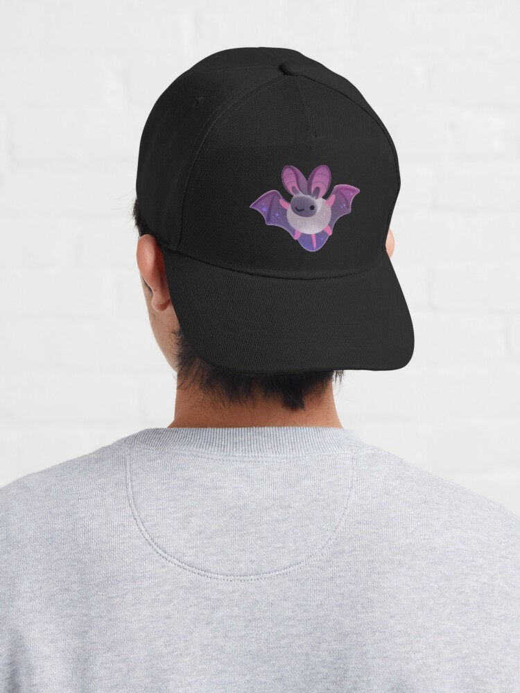 Thumbnail 4 of 7, Cap, Bat - dark designed and sold by pikaole.