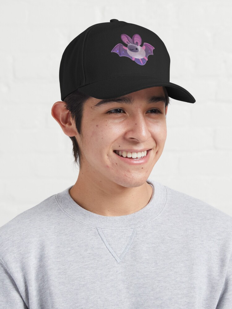 Thumbnail 3 of 7, Cap, Bat - dark designed and sold by pikaole.