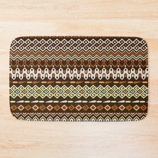 Item preview, Yellowish Tribal Pattern designed and sold by IshitaPoint.