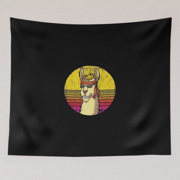 Item preview, Llama Retro Sunrise  designed and sold by portlynnshi.