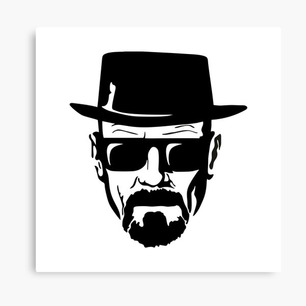 SALE - Heisenberg Breaking Bad Canvas Print