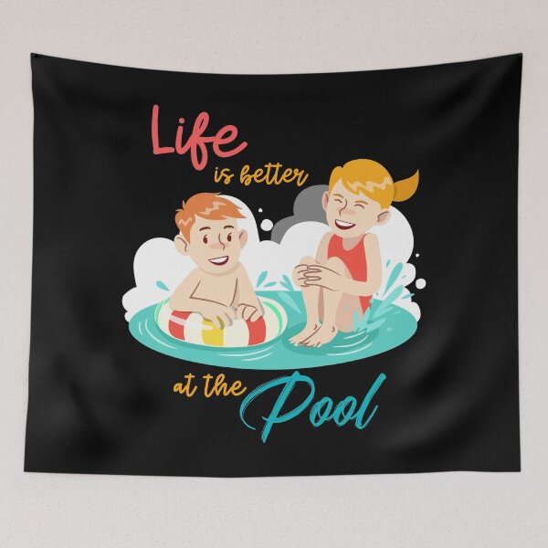 Artikelvorschau, Das Leben am Pool ist besser entworfen und verkauft von YOYOCollection.