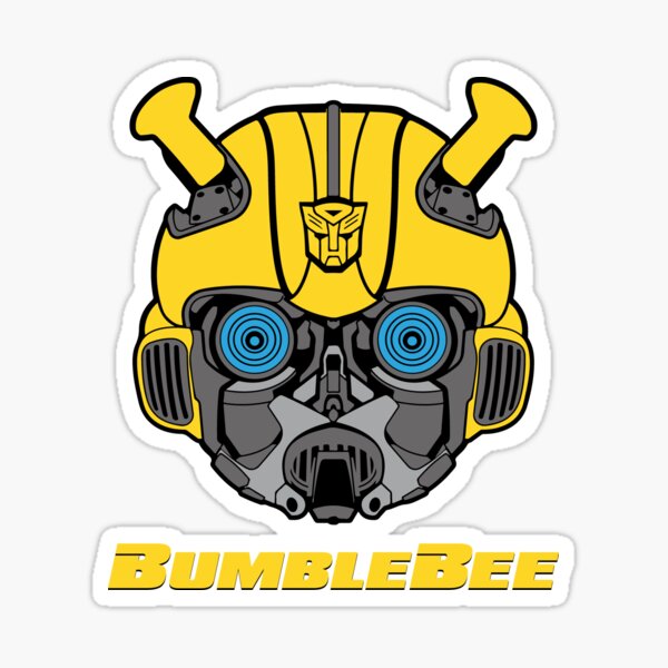 Bumblebee Transformers Stickers for Sale Redbubble