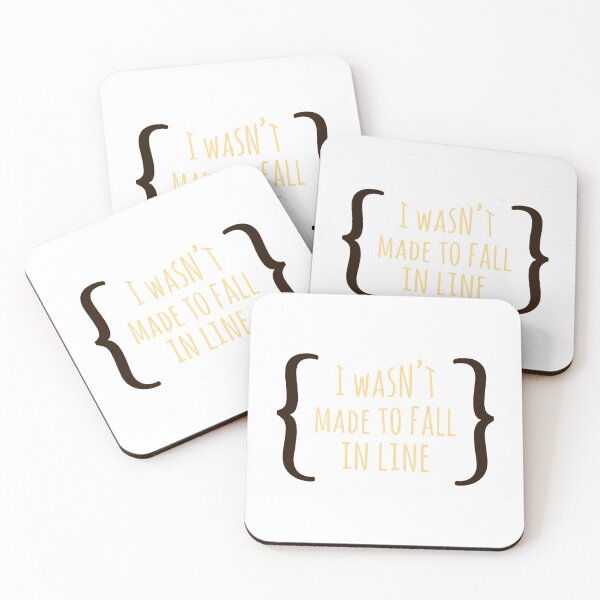 Item preview, I wasn’t made to fall in line designed and sold by PEEGEEDEE.