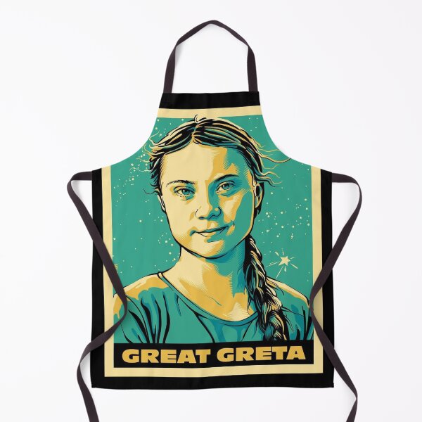 Aperçu de l'œuvre Greta Thunberg créée et vendue par PoliticsPrint.